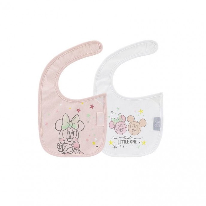 Interbaby Bibs 2pk Minnie Little One