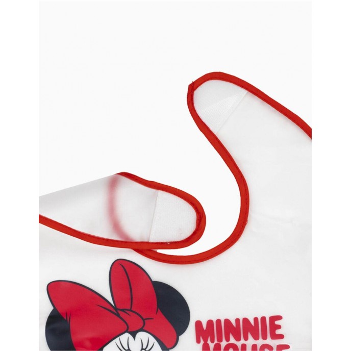 Interbaby Bib Waterproof 2pk Minnie Flowers