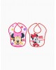 Interbaby Bib Waterproof 2pk Minnie Flowers