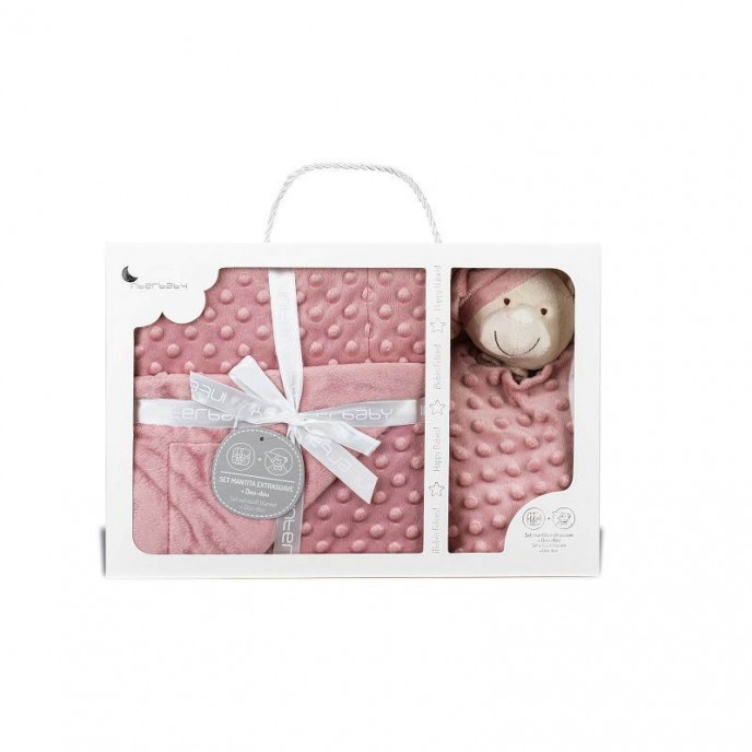 Interbaby Bubble Blanket and Comforter Pink