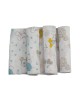 Interbaby Muslins 3pk Mickey