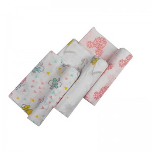 Interbaby Muslins 3pk Minnie Interbaby Muslins 3pk Minnie