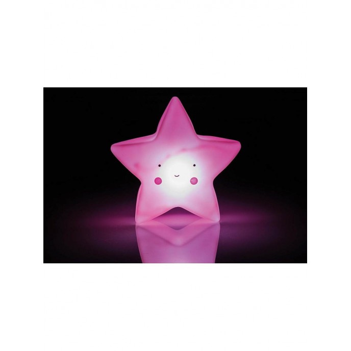 Interbaby Night Light Star Pink