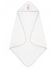 Interbaby Hooded Towel Minnie White Pink