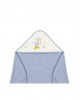 Interbaby Hooded Towel Mickey Blue