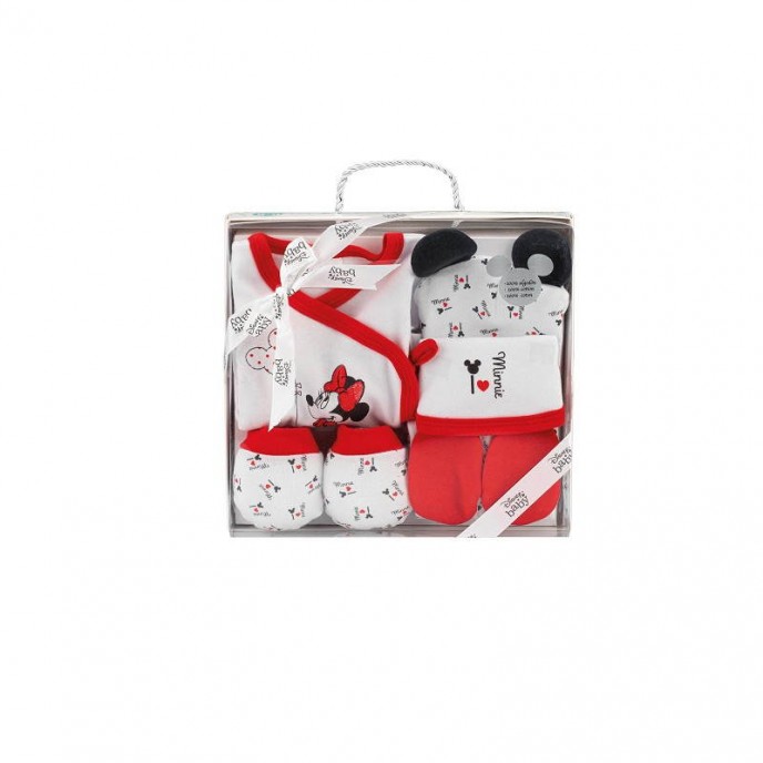 Interbaby Gift Set 5pc Minnie Red Interbaby Gift Set 5pc Minnie Red