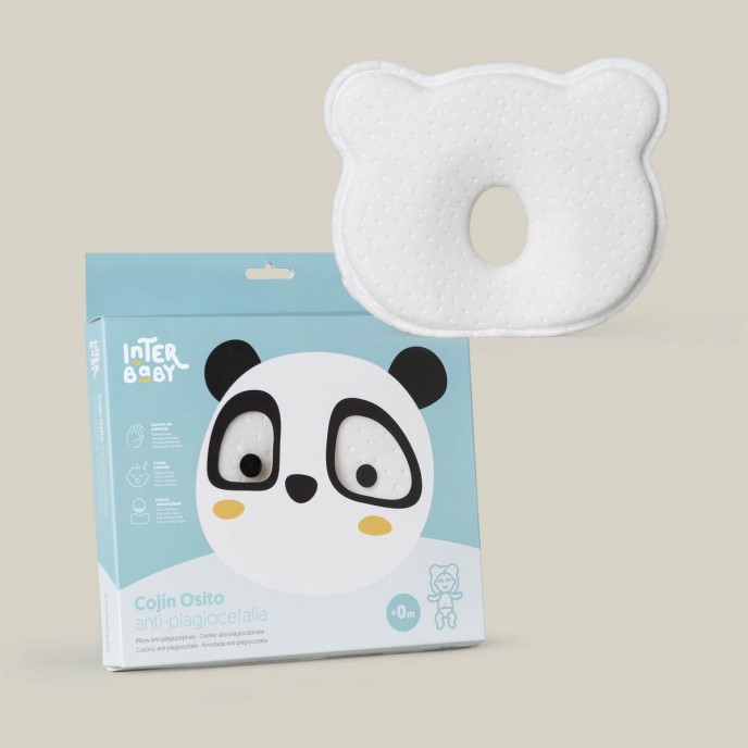 Interbaby Baby Pillow White