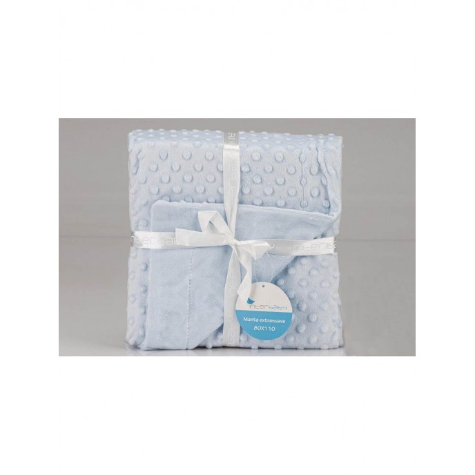 Interbaby Blanket, Plush and Comforter Blue