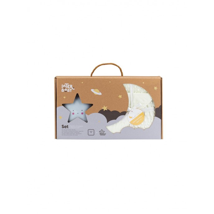 Interbaby Blanket and Night Light Beige Interbaby Blanket and Night Light Beige