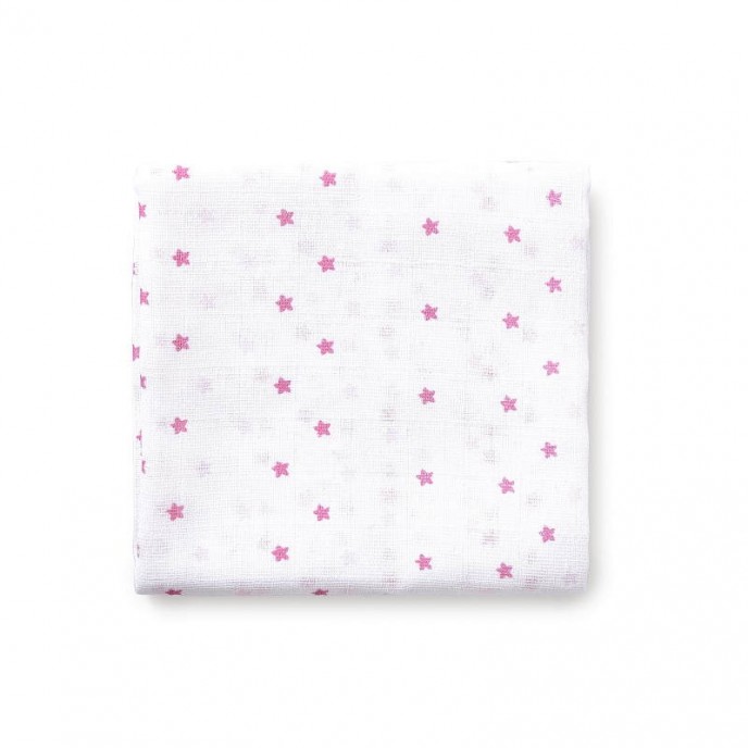 Interbaby Muslins 3pk Parachute Pink Interbaby Muslins 3pk Parachute Pink