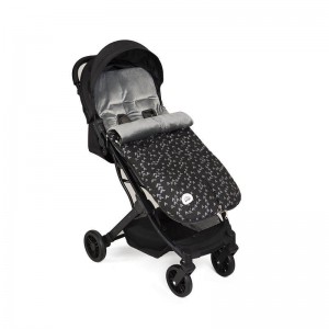 Interbaby Footmuff Fleece Mountain Black Interbaby Footmuff Fleece Mountain Black