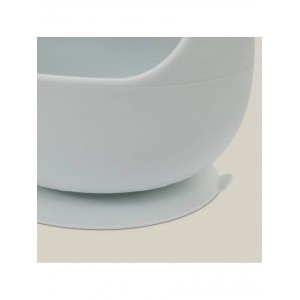 Interbaby Silicone Suction Bowl with Spoon Blue Interbaby Silicone Suction Bowl with Spoon Blue