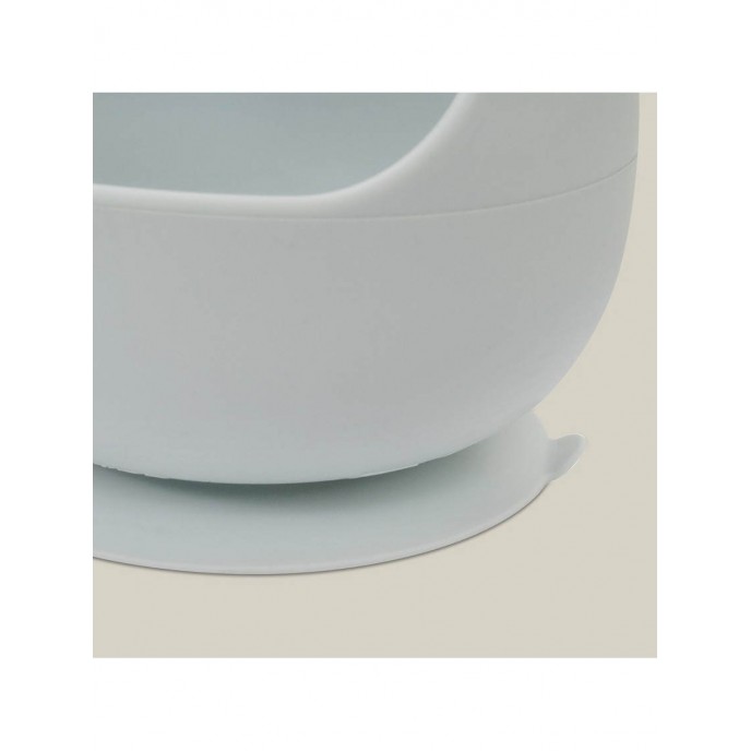 Interbaby Silicone Suction Bowl with Spoon Blue Interbaby Silicone Suction Bowl with Spoon Blue