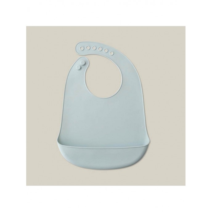 Interbaby Silicone Bib Blue