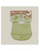 Interbaby Silicone Bib Olive