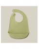 Interbaby Silicone Bib Olive