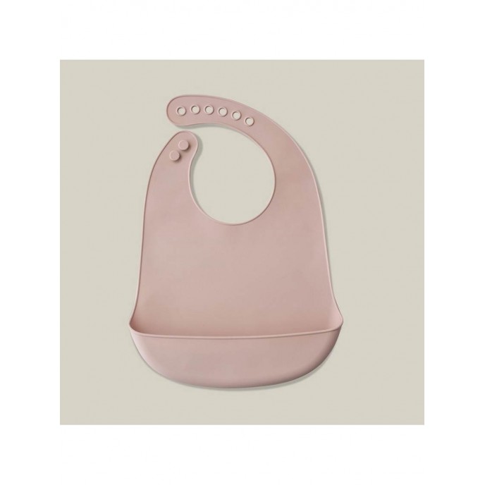 Interbaby Silicone Bib Pink