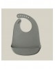 Interbaby Silicone Bib Gray