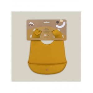 Interbaby Silicone Bib Ochre Interbaby Silicone Bib Ochre