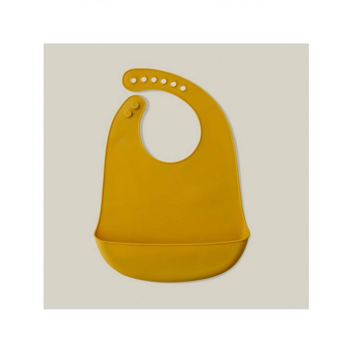 Interbaby Silicone Bib Ochre