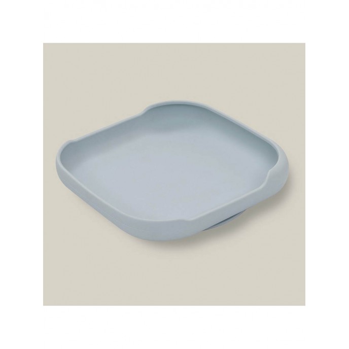 Interbaby Silicone Suction Plate Blue 