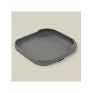 Interbaby Silicone Suction Plate Gray Interbaby Silicone Suction Plate Gray