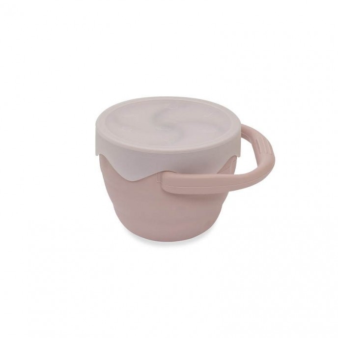 Interbaby Silicone Snack Holder Pink