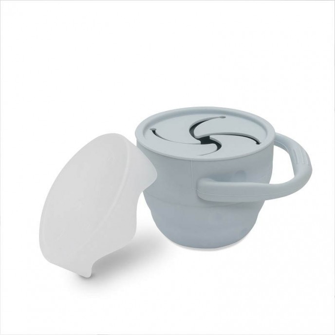 Interbaby Silicone Snack Holder Blue