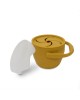 Interbaby Silicone Snack Holder Ochre