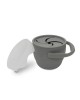 Interbaby Silicone Snack Holder Gray