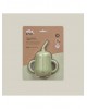 Interbaby Silicone Straw Cup Olive