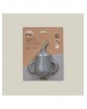 Interbaby Silicone Straw Cup Grey