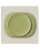 Interbaby Silicone Suction Divider Plate with Lid Olive