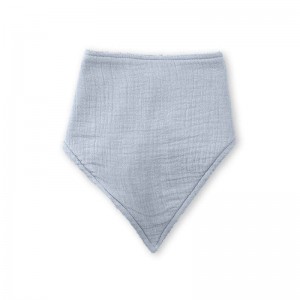 Interbaby Bamboo Bandana Bib Blue