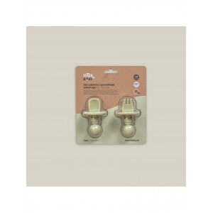 Interbaby Silicone Training Cutlery Olive Interbaby Silicone Training Cutlery Olive