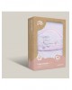 Interbaby Hooded Towel Heart White Pink