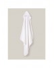 Interbaby Hooded Towel Heart White Pink