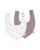 Interbaby Bandana Bib 2pk Sun Stars Pink