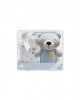 Interbaby Blanket and Plush Bear Blue