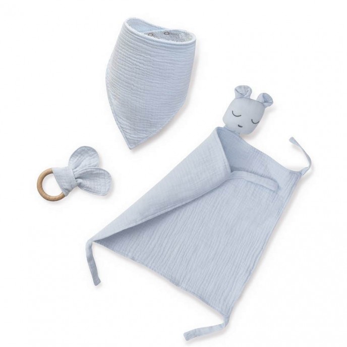 Interbaby Bamboo Set 3pc Blue