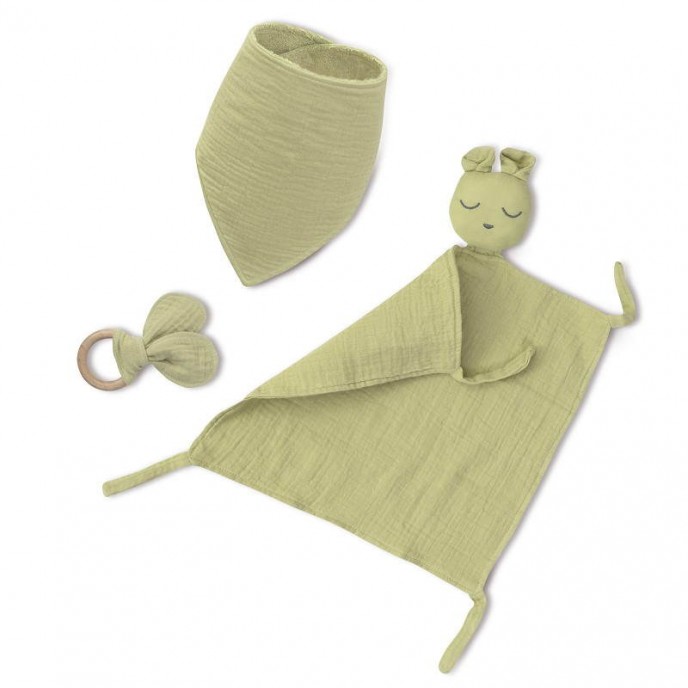 Interbaby Bamboo Set 3pc Olive