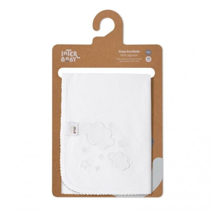 Interbaby Handkerchief White Clouds Interbaby Handkerchief White Clouds