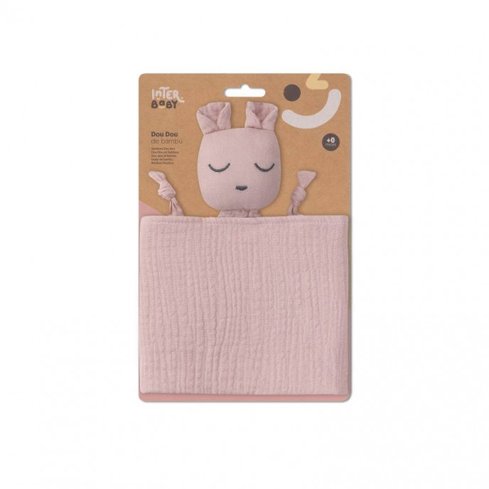 Interbaby Bamboo Doudou Comforter Pink Interbaby Bamboo Doudou Comforter Pink