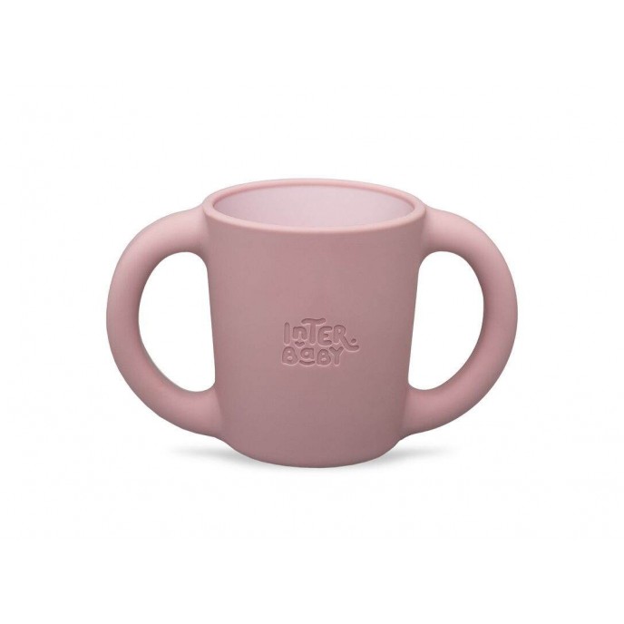 Interbaby Tableware 4pc Set Pink Interbaby Tableware 4pc Set Pink