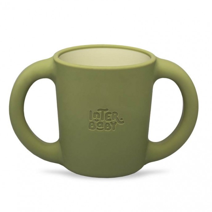 Interbaby Tableware 4pc Set Olive Interbaby Tableware 4pc Set Olive