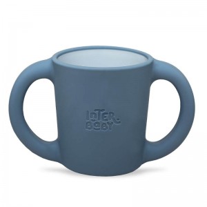 Interbaby Tableware 4pc Set Blue Interbaby Tableware 4pc Set Blue
