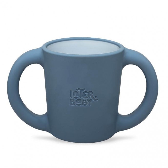 Interbaby Tableware 4pc Set Blue Interbaby Tableware 4pc Set Blue
