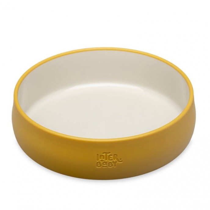 Interbaby Tableware 4pc Set Ochre Interbaby Tableware 4pc Set Ochre