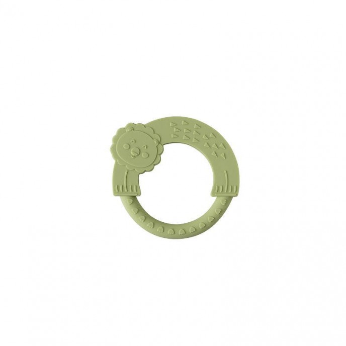 Interbaby Silicone Teether Olive