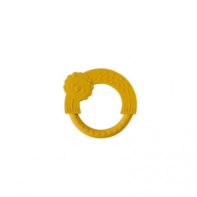 Interbaby Silicone Teether Ochre